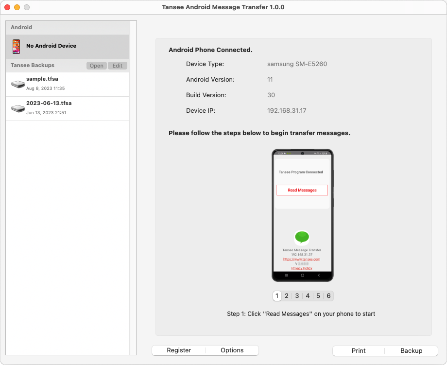  Copy SMS, MMS and RCS messages from an Android phone to your Mac